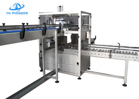 ราคาดี เครื่องบรรจุกระปุกกระปุกเหล็กไร้สแตนเลส ความเร็วปรับได้ 18-30 กระปุก/นาที ออนไลน์