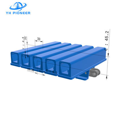 ราคาดี แผ่นโซ่ขนส่งสแตนเลสคาร์บอน พร้อมคลัมป์ EPDM สําหรับการยกขวดและหมุน ออนไลน์