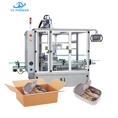 ราคาดี เครื่องบรรจุกล่องสำหรับกระป๋องปลาทูน่า สำหรับผลิตภัณฑ์แก้ว, PET, กระป๋อง และถุง เพื่อตอบสนองความต้องการบรรจุภัณฑ์ที่หลากหลาย ออนไลน์