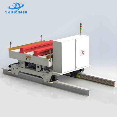 ระบบรถยนต์นําทางทางรถไฟฟ้า RGV ความเร็วสูง สําหรับการจัดการและการเก็บของ