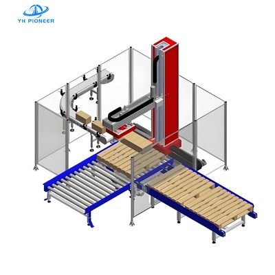 ราคาดี อัตโนมัติสูงและการบํารุงรักษาที่ต่ํา คอลัมน์เดียว Palletizing ด้วยภาระแขน 100kg สําหรับการใช้งานในอุตสาหกรรมที่หลากหลาย ออนไลน์