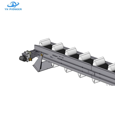 ราคาดี Custom Length Plastic Belt Modular Conveyor Systems With 500-800mm Belt Width ออนไลน์
